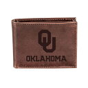 Go[O[G^[vCY Y z ANZT[ Oklahoma Sooners BiFold Leather Wallet Brown