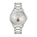 uo Y rv ANZT[ Maryland Terrapins Bulova Stainless Steel Classic Sport Watch -