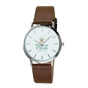 W[fB Y rv ANZT[ William & Mary Tribe Plexus Leather Watch -