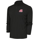 アンティグア メンズ ジャケット＆ブルゾン アウター Jacksonville State Gamecocks Antigua Tribute Digital Thermal QuarterZip Pullover -