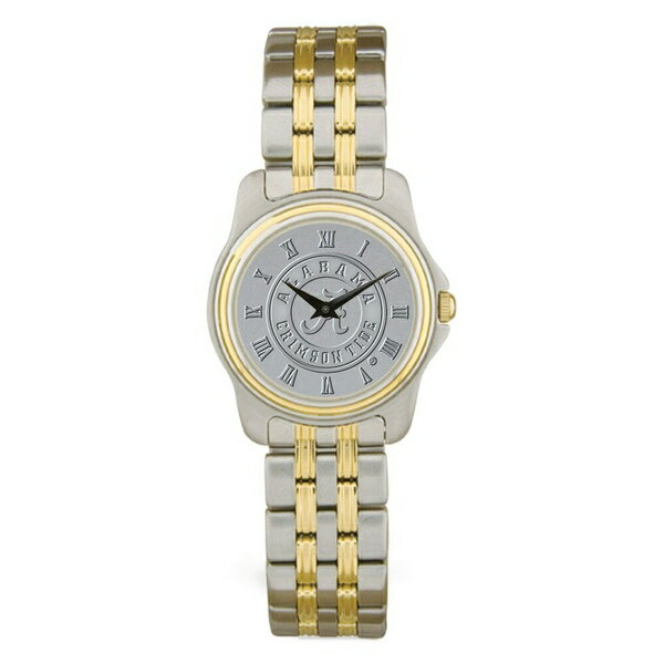 楽天astyジャーディン レディース 腕時計 アクセサリー Alabama Crimson Tide Women's Personalized Two Tone Wristwatch