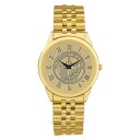 W[fB Y rv ANZT[ UAH Chargers Medallion Rolled Link Bracelet Wristwatch -