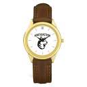 W[fB Y rv ANZT[ Northeastern Huskies Unisex Team Logo Leather Wristwatch -