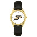 ジャーディン メンズ 腕時計 アクセサリー Purdue Boilermakers Team Logo Leather Wristwatch -