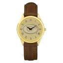 W[fB Y rv ANZT[ Georgia Bulldogs Medallion Leather Wristwatch -