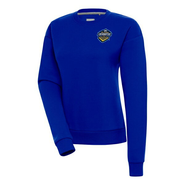 アンティグア レディース パーカー・スウェットシャツ アウター El Paso Locomotive FC Antigua Women's Victory Crewneck Pullover Sweatshirt Royal