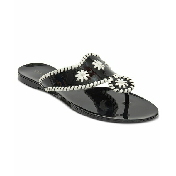 ジャックロジャース サンダル レディース ジャックロジャース レディース サンダル シューズ Women's Jacks Jelly Flat Sandals Black, White