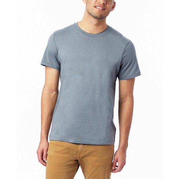 オルタナティヴ アパレル メンズ Tシャツ トップス Men's Crew T-shirt Earth Ocean