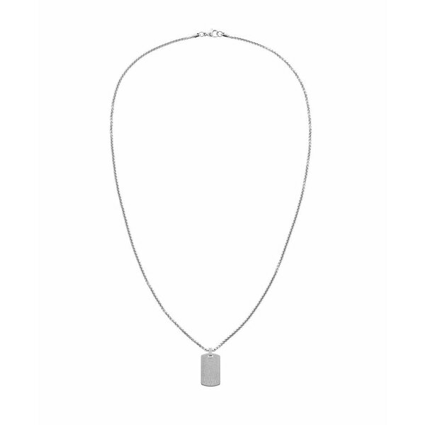 g~[ qtBK[ fB[X lbNXE`[J[Ey_ggbv ANZT[ Men's Stainless Steel Chain Necklace Silver-tone