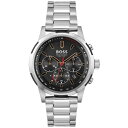 {X Y rv ANZT[ Men's Solgrade Solar Quartz Chronograph Silver-Tone Stainless Steel Watch 44mm Silver-Tone