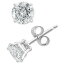 ե 쥯 ǥ ԥ ꡼ EFFY® Diamond Stud Earrings (1-1/5 ct. t.w.) in 14k White Gold White Gold