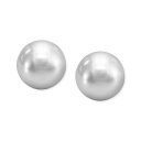 x hD [ fB[X sAXCO ANZT[ Pearl Earrings, 14k Gold Cultured Freshwater Pearl Stud Earrings (9mm) No Color