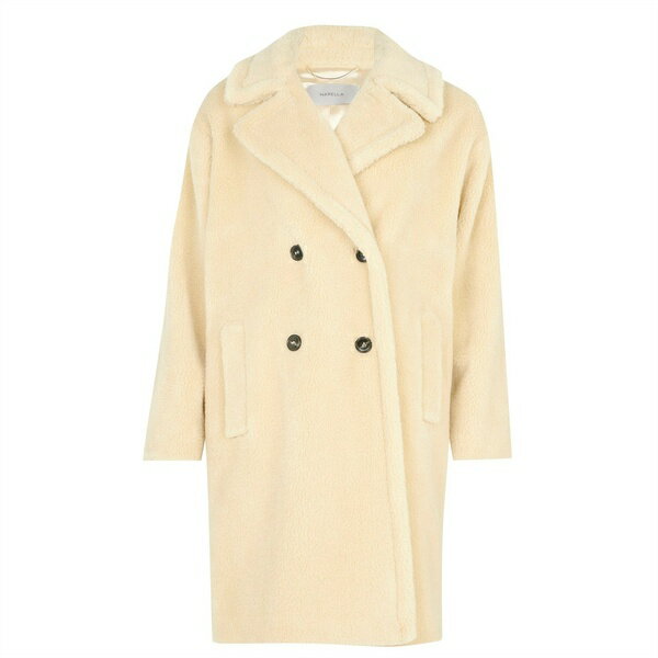 【送料無料】 マレーラ レディース コート アウター Marella OSANNA Coat Ld31 001 ECRU