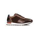 カルロスサンタナ メンズ スニーカー シューズ Men 039 s Hazel Reptile Fashion Sneakers Chocolate Brown