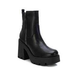 キシタイ レディース ブーツ シューズ Women's Platform Boots By XTI Black