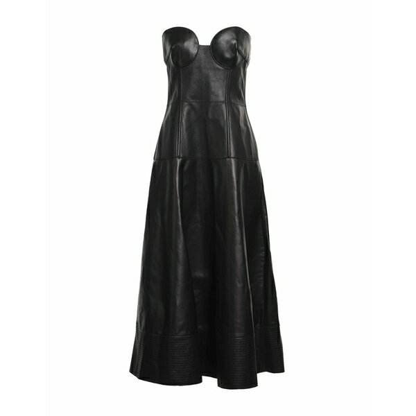 ̵ ƥ  ǥ ԡ ȥåץ Midi dresses Black