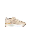 【送料無料】 ホーガン レディース スニーカー シューズ Sneakers Beige