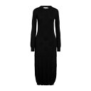 【送料無料】 モスキーノ レディース ワンピース トップス Midi dresses Black