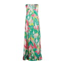 【送料無料】 マリウッチャ レディース ワンピース トップス Maxi dresses Green