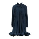 【送料無料】 ランバン レディース ワンピース トップス Mini dresses Slate blue