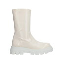 yz }[ fB[X u[c V[Y Ankle boots Ivory