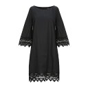 【送料無料】 セブンティセルジオテゴン レディース ワンピース トップス Mini dresses Black