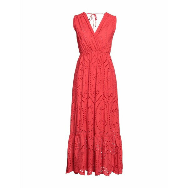 ̵ ͥå å ǥ ԡ ȥåץ Midi dresses Red