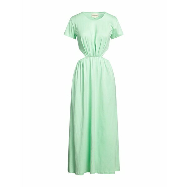 【送料無料】 ルルー スタジオ レディース ワンピース トップス Midi dresses Light green