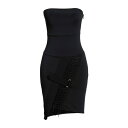 アレキサンダー・ワン ALEXANDRE VAUTHIER アレクサンドル・ボーティエ ワンピース トップス レディース Short dresses Black