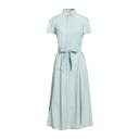 POLO RALPH LAUREN ラルフローレン ワンピース トップス レディース Midi dresses Sky blue