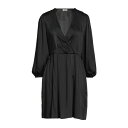 LIU JO リュージョー ワンピース トップス レディース Short dresses Black