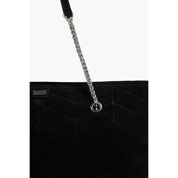 【送料無料】 クローディピエルロ レディース バッグ トートバッグ スエード トートバッグ Blackのサムネイル