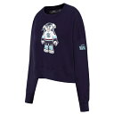 vX^_[h fB[X p[J[EXEFbgVc AE^[ Seattle Kraken Pro Standard Women's Mascot Crewneck Pullover Sweatshirt Deep Sea Blue