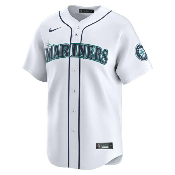 ʥ  ˥ե ȥåץ Logan Gilbert Seattle Mariners Nike Home Limited Player Jersey White