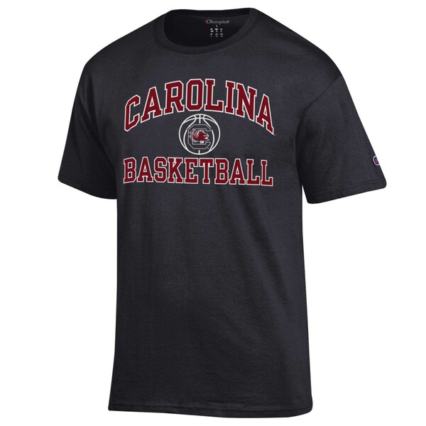 チャンピオン メンズ Tシャツ トップス South Carolina Gamecocks Champion Basketball Icon TShirt Black