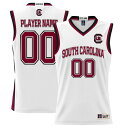 ゲームデイグレーツ メンズ ユニフォーム トップス South Carolina Gamecocks GameDay Greats Unisex Lightweight NIL PickAPlayer Basketball Jersey White