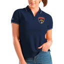 アンティグア レディース ポロシャツ トップス Florida Panthers Antigua Women's Affluent Polo Navy