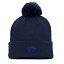 ファナティクス レディース 帽子 アクセサリー Nashville Predators Fanatics Branded Women's Authentic Pro Road Cuffed Knit Hat with Pom Navy