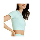 アララ レディース カットソー トップス Women's Barre Seamless Tee Mint 2