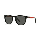 t[ Y TOXEACEFA ANZT[ Men's Sunglasses, PH4182U 53 Matte Black