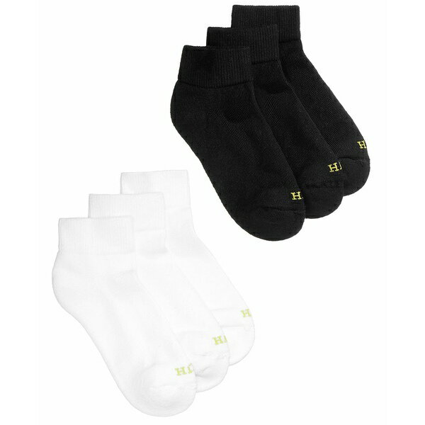 q[ fB[X C A_[EFA Women's Quarter Top 6 Pack Socks Black/Multi