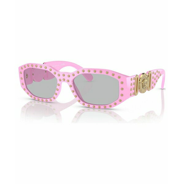 ヴェルサーチ ヴェルサーチ レディース サングラス＆アイウェア アクセサリー Unisex Biggie Sunglasses, VE436153 Pink