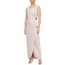 AbNXCujOX fB[X s[X gbvX Draped Embellished Compression Column Gown Blush Pink