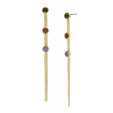 ロバート・リー・モーリス・ソーホー レディース ピアス＆イヤリング アクセサリー Faux Stone Gem Linear Earrings Mutli