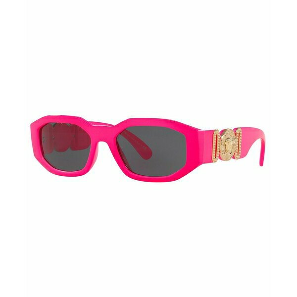 ヴェルサーチ ヴェルサーチ レディース サングラス＆アイウェア アクセサリー Unisex Sunglasses, VE4361 Biggie FUXIA FLUO/GREY