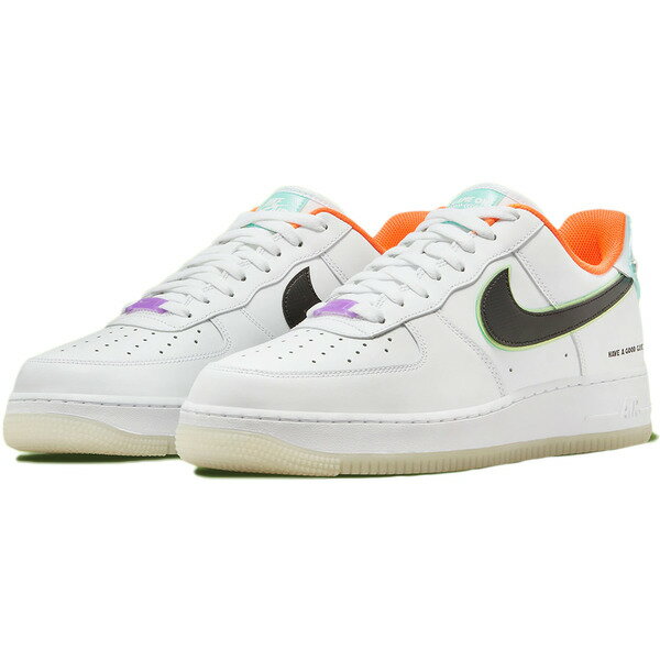 Nike ナイキ メンズ スニーカー 【Nike Air Force 1 Low Have a Good Game】 サイズ US_12(30.0cm) White/Black/Volt-Igloo