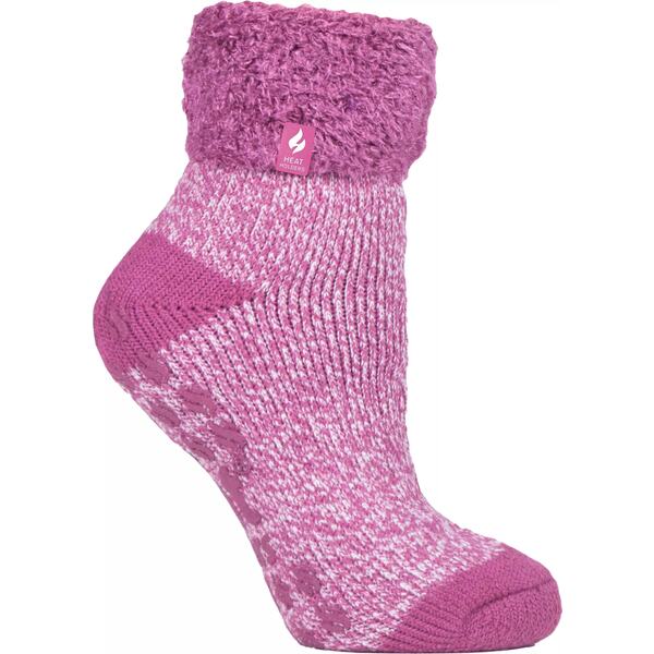 q[gz_[Y fB[X C A_[EFA Heat Holders Women's Lily Twist Lounge Socks Pink