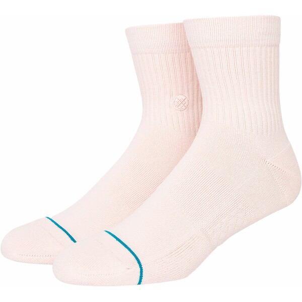 X^X Y C A_[EFA Stance Men's Icon Quarter Socks Pink