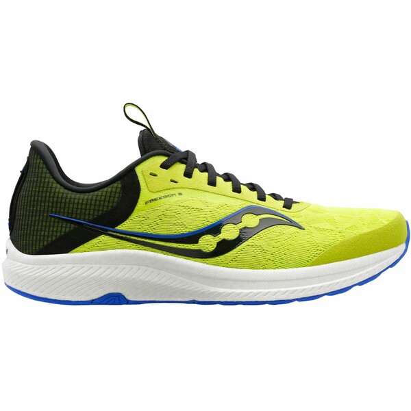 サッカニー メンズ ランニング スポーツ Saucony Men s Freedom 5 Running Shoes Acid Blue