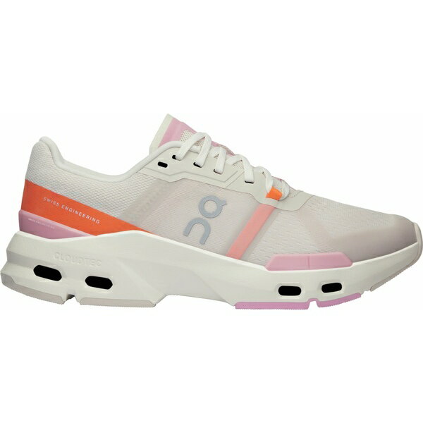 オン レディース スニーカー シューズ On Women's Cloudpulse Training Shoes White/Orange/Pink